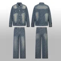 Louis Vuitton tracksuits for men and women long tracksuits #B45196