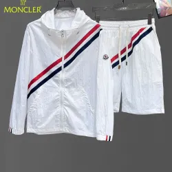 Moncler Tracksuits for Moncler Short Tracksuits for men Sun protection #B63336