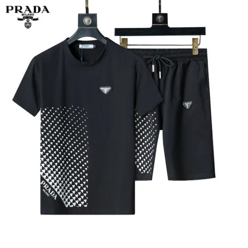 Prada Tracksuits for Prada Short Tracksuits for men #B51865