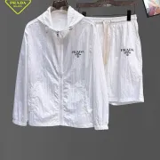 Prada Tracksuits for Prada Short Tracksuits for men Sun protection #B63330