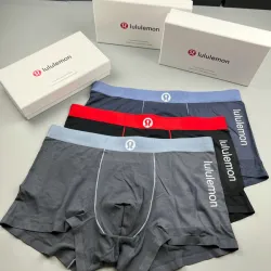 lululemon Underwears for Men Soft skin-friendly light and breathable (3PCS) #B37363