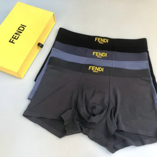 Fendi Underwears for Men Soft skin-friendly light and breathable (3PCS) #B37380