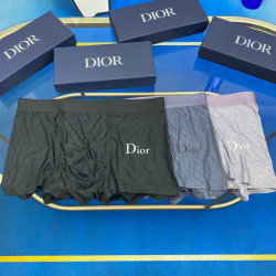 Dior Underwears for Men Soft skin-friendly light and breathable (3PCS) #999935765