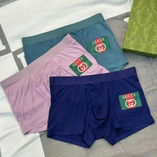 Gucci Underwears for Men Soft skin-friendly light and breathable (3PCS) #999935777