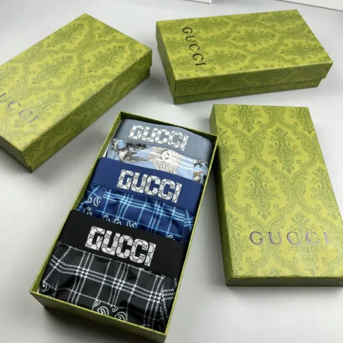 Gucci Underwears for Men Soft skin-friendly light and breathable (3PCS) #B37371