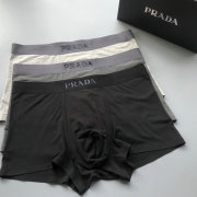 PRADA Underwears for Men Soft skin-friendly light and breathable (3PCS) #B37381