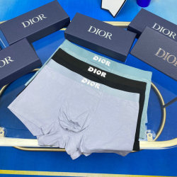 Dior Underwears for Men Soft skin-friendly light and breathable (3PCS) #999935740