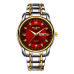 Men's watch waterproof steel band double calendar quartz watch wholesale #99898842