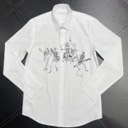 Alexander McQueen Shirts for Alexander McQueen Long-Sleeved Shirts for Men #999934329