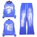 Hellstar Blue Yoga Hoodie Tracksuits for Men #9999927411