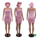 Hot sale Louis Vuitton Three-piece swimsuit set and Mask and Hat #99897572