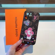 LV Sunflower LV Full-Surround Leather Phone Case #B57760