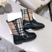 Burberry double zipper children's leather boots #9999928843