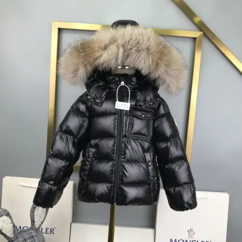 Moncler kid's fur collar down coat #B44341