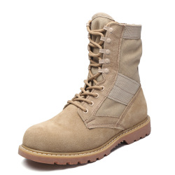 Military boots suede cowboy boots cowhide outdoor boots England Martin boots rhubarb shoes men's tooling #99907999
