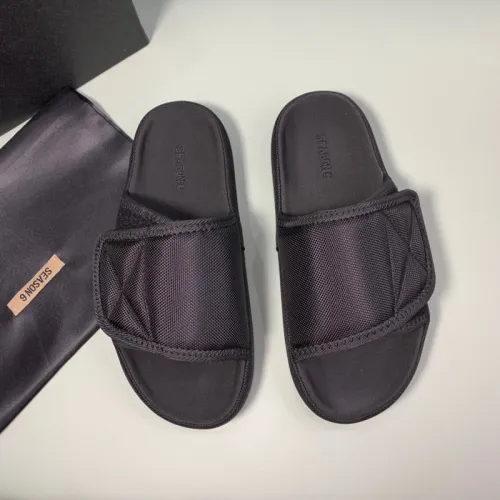 Kanye Yeezy Season 7 Velcro slippers for Men Women #99917818