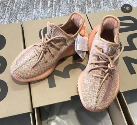 adidas Boost Yeezy 350 v2 Luminous shoes #9126454