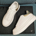 Alexander McQueen Shoes for Men's McQueen Sneakers White Shining golden #99900952