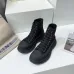 Alexander McQueen Tread Slick High Top McQueen Sneakers Unisex High Quality #B39518