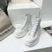 Alexander McQueen Tread Slick High Top McQueen Sneakers Unisex High Quality #B39518