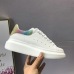 Alexander McQueen Shoes for Unisex McQueen Sneakers Small white shoes women's 2022 new couple all-match thick-bottomed sponge cake to increase sports and leisure leather board shoes #99921465