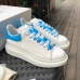 McQueen white shoes heavy soled casual couple shoes leather Unisex sneakers #9130744