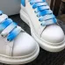 McQueen white shoes heavy soled casual couple shoes leather Unisex sneakers #9130744