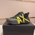 Good Quality Black/Yellow Armani Designer Sneakers #B48499