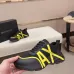 Good Quality Black/Yellow Armani Designer Sneakers #B48499