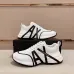 Good Quality White/Black Armani Designer Sneakers #B48497