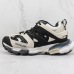 Men's Balenciaga Track Sneaker in grey black and white mesh and suede-like fabric 1:1 Quality #9999924958