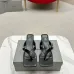 Balenciaga shoes for Women's Balenciaga Slippers Leather Square Black/White #B54138