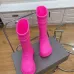 Balenciaga  x crocs tonal rubber rain boots Pink/Black #B45501