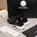 Chanel Black White Couples Sneakers #B54290