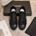 Chanel Black White Couples Sneakers #B54290