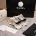 Chanel Metallic  Accent Couples Sneakers #B54292