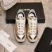 Chanel Metallic  Accent Couples Sneakers #B54292