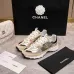 Chanel Metallic  Accent Couples Sneakers #B54292