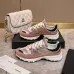 Chanel Metallic Pink Rose Gold Sneakers #B54296