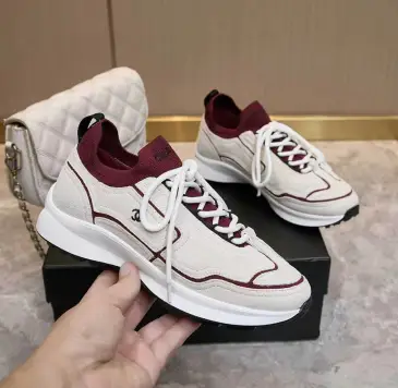 Chanel shoes for Chanel Sneakers Unisex Shoes #B67362