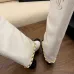 Chanel Knee - High Boots: Diverse Textures, Gold Chains, a Showcase of Luxe Creativity #B54142