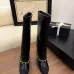 Chanel Knee - High Boots: Diverse Textures, Gold Chains, a Showcase of Luxe Creativity #B54142
