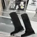 Chanel shoes for Women Chanel Boots CC High Boots Black/White #B53978
