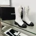 Chanel shoes for Women Chanel Boots CC High Boots Calfskin #B53977