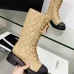 Chanel shoes for Women Chanel Boots CC High Boots Calfskin #B53977