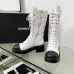 Chanel shoes for Women Chanel Boots CC High Boots Calfskin #B53977
