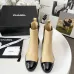 Chanel shoes for Women Luxury Designer Sheepskin Leather Ankle Boot #B53979