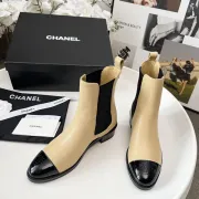 Chanel shoes for Women Luxury Designer Sheepskin Leather Ankle Boot #B53979