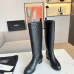 Women Chanel Boots Fabric top layer cowhide heel height 3cm inner layer sheepskin #9999926241