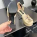 Chanel high-heeled sandals, sheepskin, heel height: 11cm #B53163